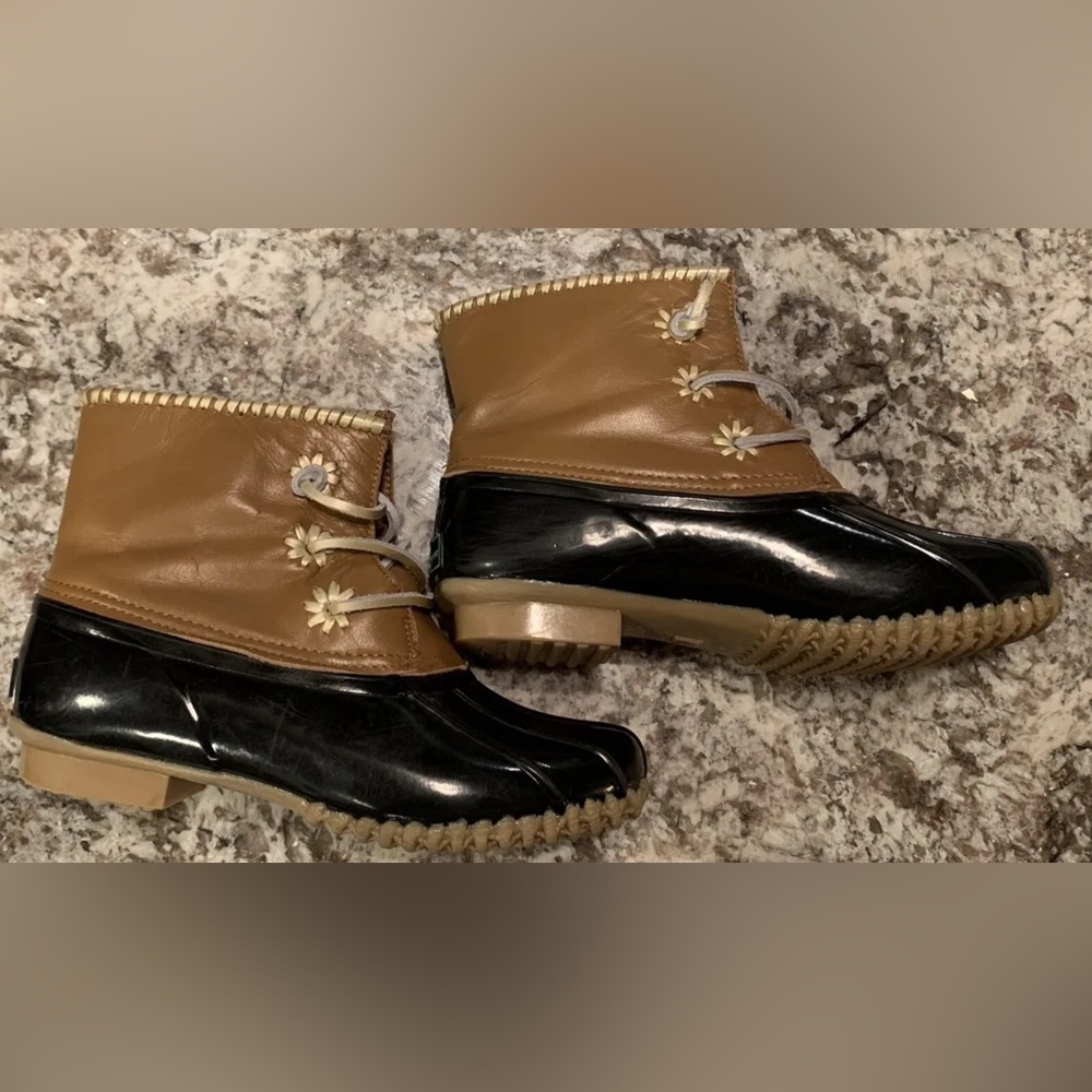 JACK ROGERS Women’s Classic Rain Duck Boots Size 7